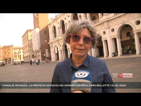 'FAMIGLIE IN PIAZZA', LA PROTESTA IN PIAZZA DEI SIGNORI CONTRO IL CARO BOLLETTE | 12/10/2022