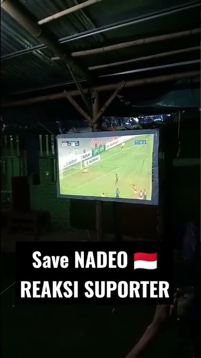 Reaksi Nadeo Tepis penalti selamatkan Indonesia