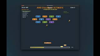 AWS CloudBurst: Amazon Q Developer Generated Retro Game (DEMO 2)