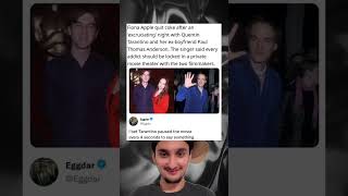 Fiona Apple quit coke after an'excruciating' night with Quentin Tarantino and her ex-boyfriend Paul