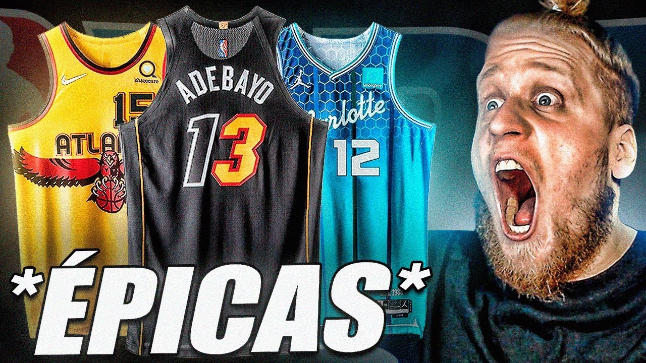 Reacionando a las NUEVAS CAMISETAS CITY EDITION NBA 2021-22