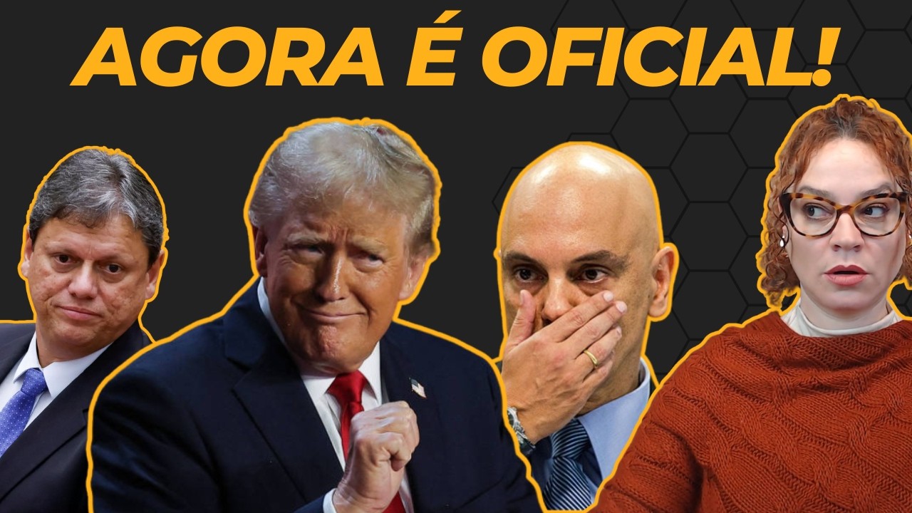 NOVA CARTA dos EUA CITA MORAES! Lula dobra a aposta e Tarcísio tenta escapar