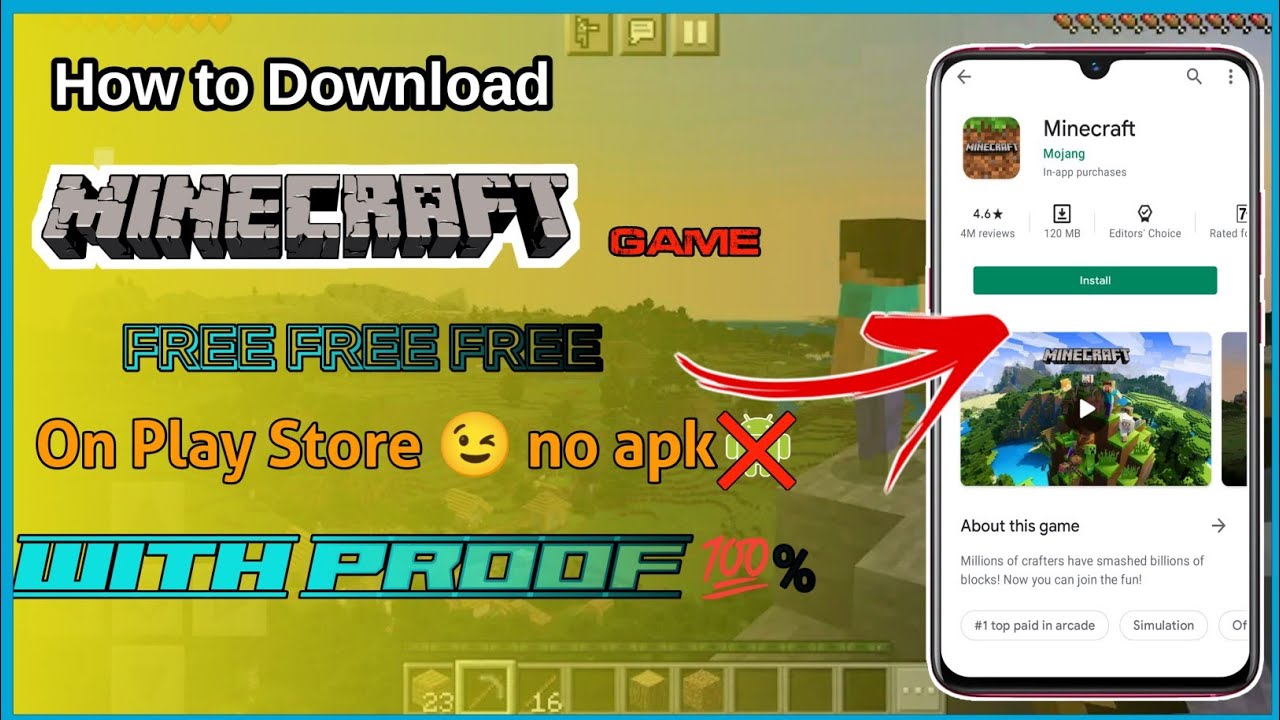 PlayMarket Minecraft-download