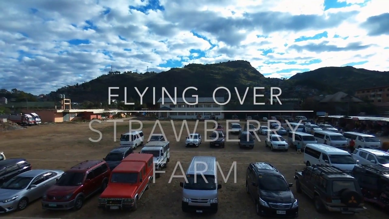 Farm Flight | Parrot Bebop | Flying Over Strawberry Farm | Baguio Fresh Farm Market