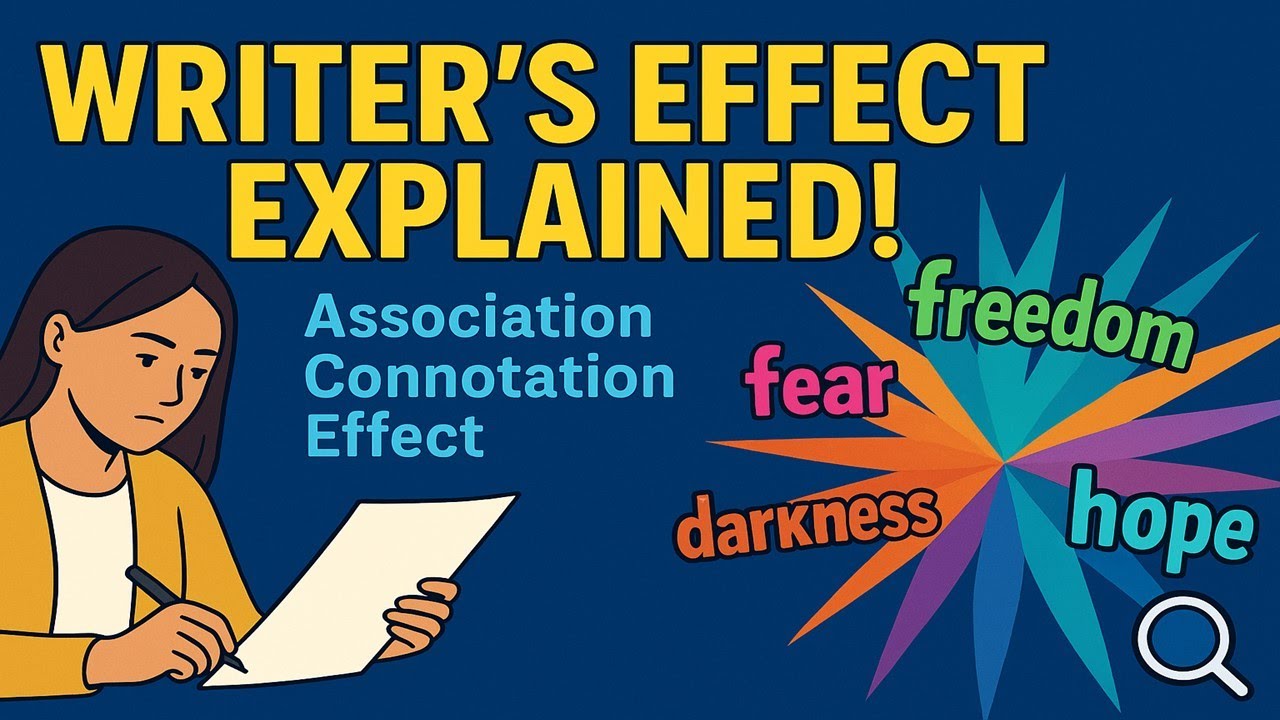 Master the Writer’s Effect Question | Association, Connotation & Effect ...