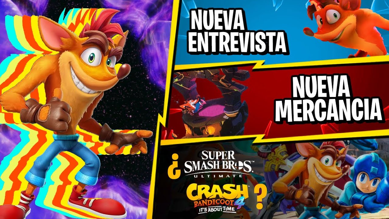 Toys for Bob diz que adoraria levar Crash Bandicoot para o Super Smash  Bros. Ultimate