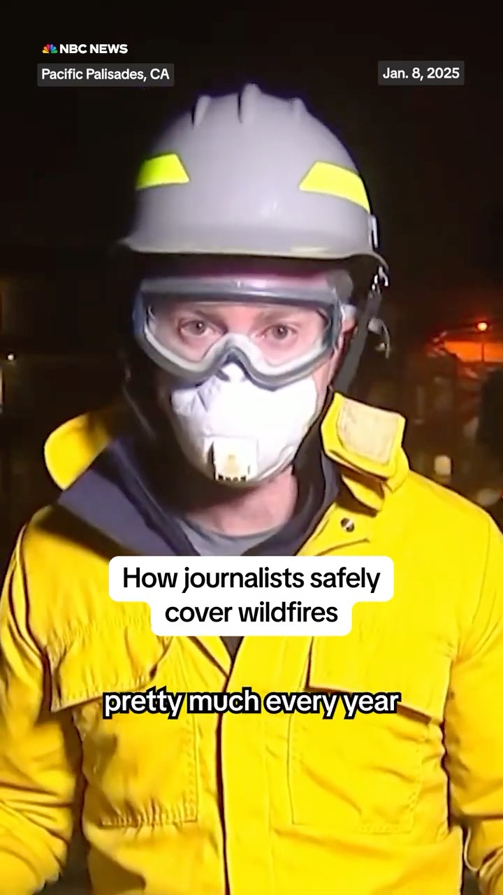 How journalists safely cover wildfires