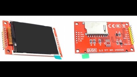 Подключение TFT дисплея к STM32F103C8 в mbed.