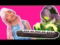 The hypnotic magical piano halloween princesses in real life  kiddyzuzaa