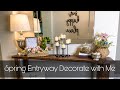 Spring Entryway Decor | Decorate with Me for Spring | Easter Decor Ideas