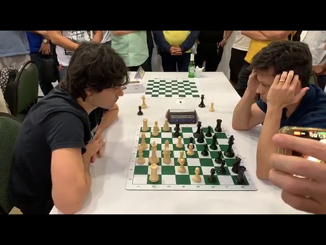 Raffael Chess Vs GM Alexandr Fier AO VIVO em Porto Alegre! 