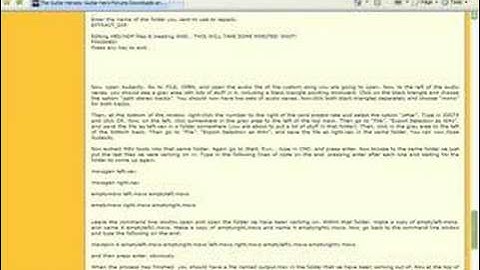 How to put custom songs into Guitar Hero 3 for PS2 (Part 4)