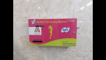 Manual Sanitary Napkin Vending Machine by DGZ Machines