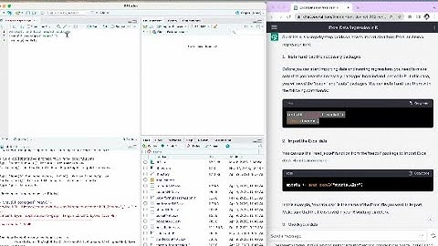 Regression in R with Help from ChatGPT