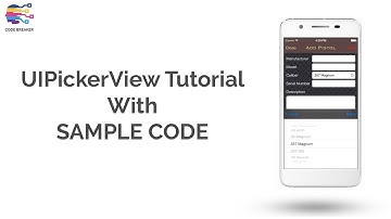 UIPickerView tutorial with sample code