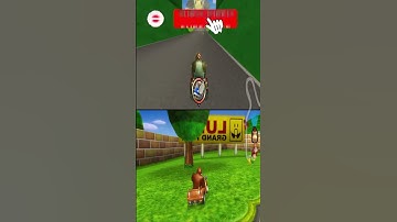 Did I escape the wrath of the blue shell?! - Mario Kart Wii #shorts