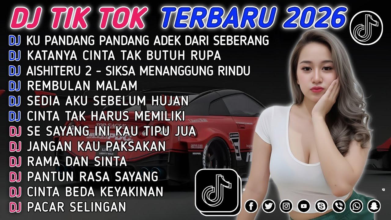DJ TIKTOK TERBARU 2026 || DJ CINTA DARI SEBERANG 🎵 DJ KATANYA CINTA TAK BUTUH RUPA 🎵 FULL ALBUM❗❗