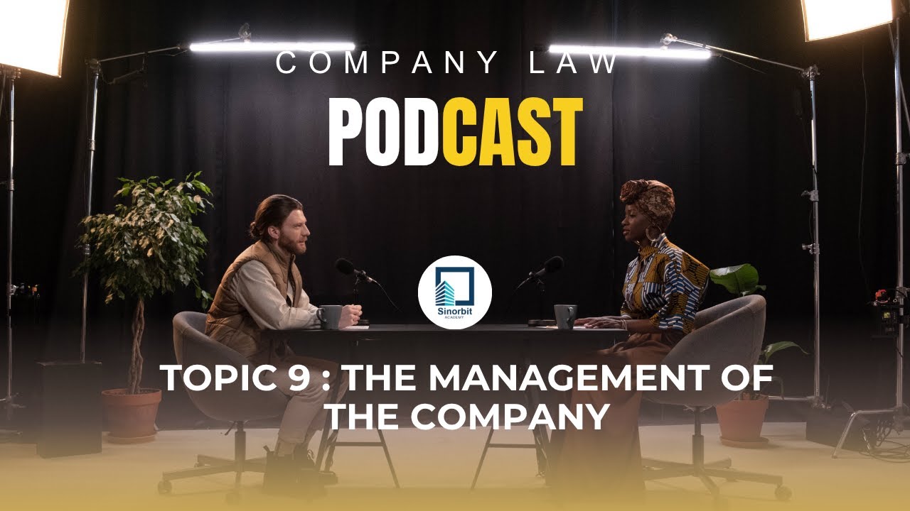 TOPIC 9 The Management of the Company - Company Law - UoL