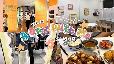 a day with me | unboxing gift, museum, cafe & yapping 🎂
