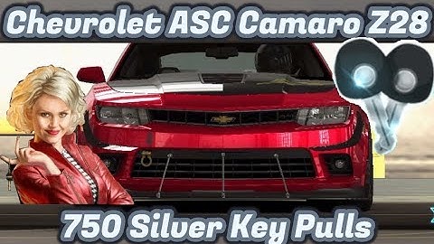 CSR2 | Win ASC Camaro Z28 | 750 Silver Keys | Prestige Car