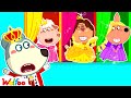 Wolfoo, Let's Help Kat Choose Princess Costumes - Funny Stories for Kids | Wolfoo Official Channel