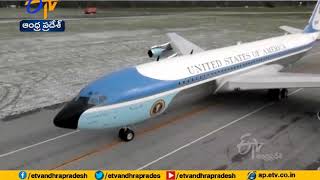 Air Force One Special Limousine Beast, Marine One Helicopter To Facilitate Commute To Trump