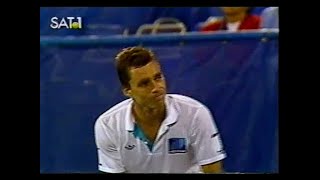 Ivan Lendl vs Tim Mayotte QF Us Open 1989