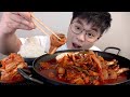 저세상 매운 토종닭볶음탕 오징어사리넣고 저승행 맛사운드 Dak bokkeum tang mukbang Legend koreanfood asmr