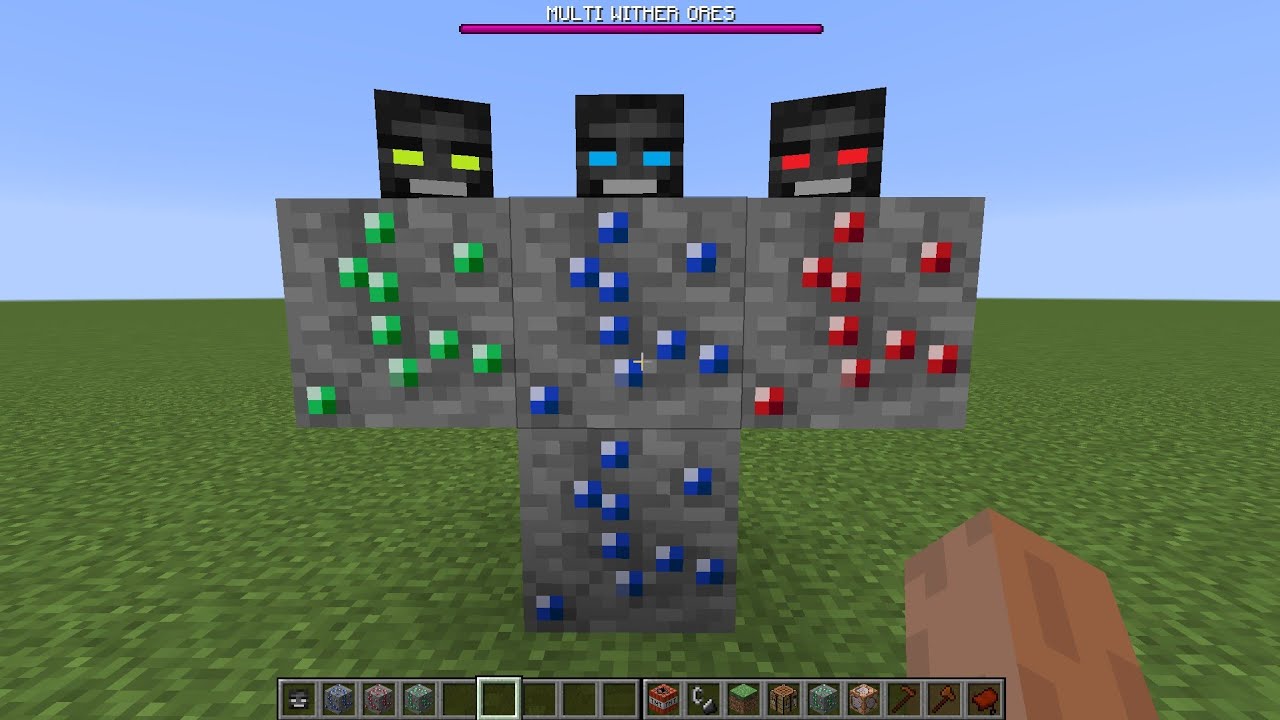 what if you create a MULTI WITHER ORES in MINECRAFT (part 145) - YouTube
