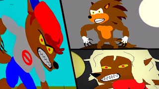Werewolf Transformations Compiled Animation