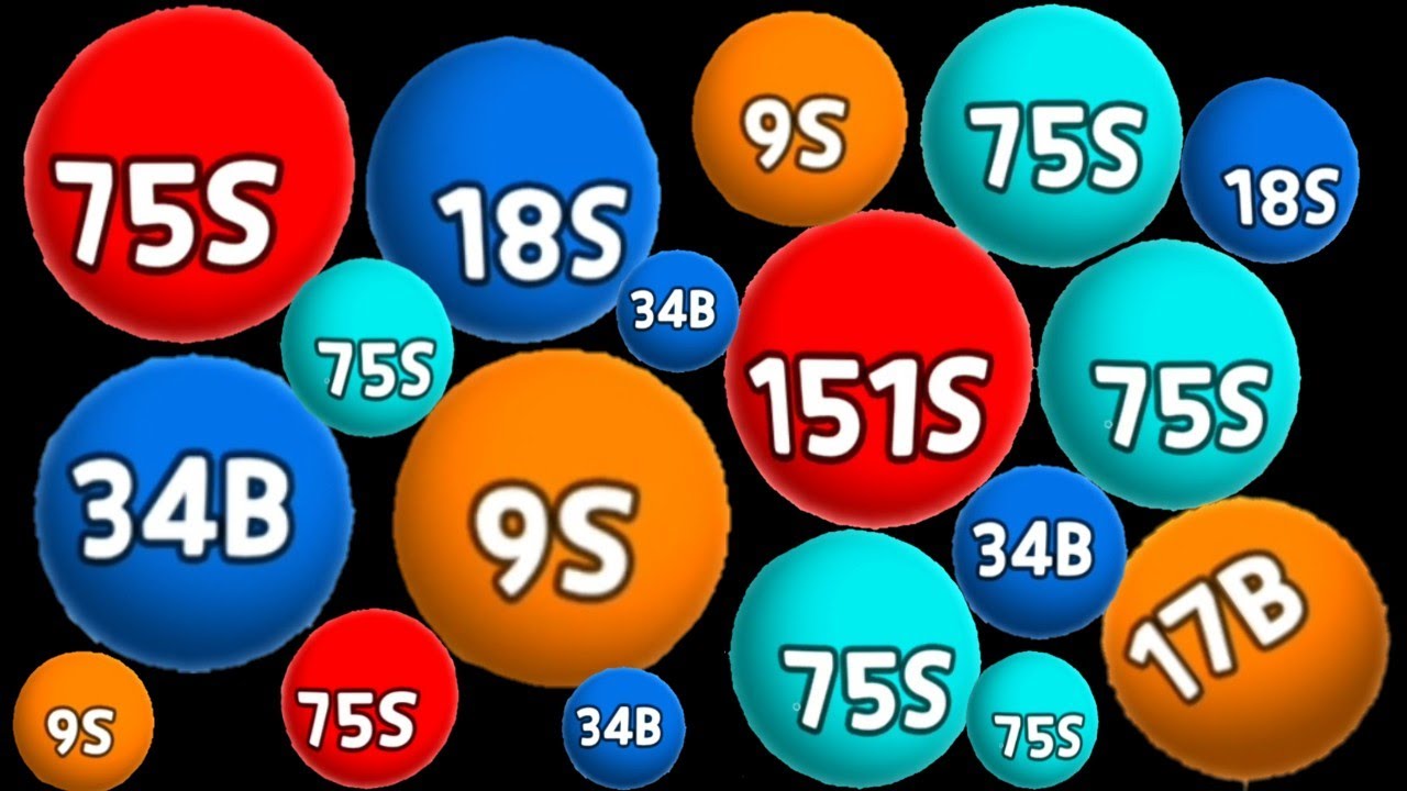 Laser Bubbles 2048 - Large Numbers 