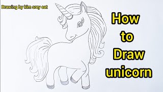 How To Draw Unicorn Steps By Step Draw