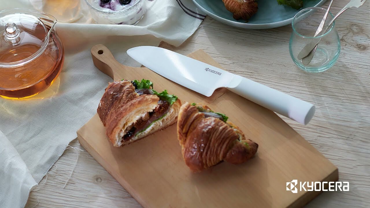 INNOVATIONwhite™ Ceramic Knives by KYOCERA Enhance Grip Ability and Cutting  Control, Available Now on Indiegogo