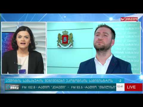 აუდიტის სამსახურის დასკვნა ეკონომიკის სამინისტროზე