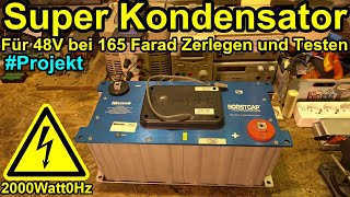 Superkondensator 48V 165F umbauen