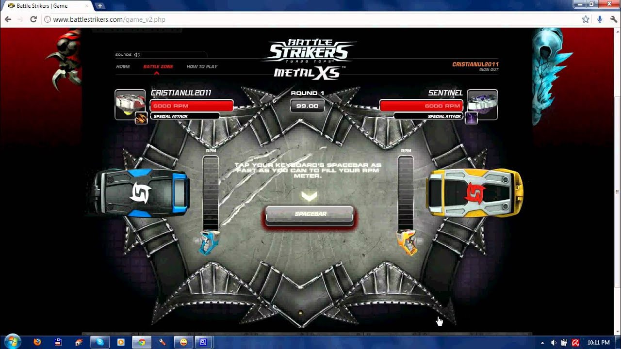 battle strikers online game