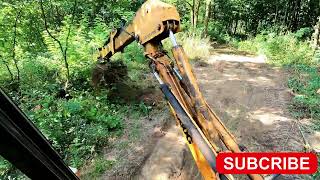 Case 580G - How a Backhoe Saved the Forest Trail