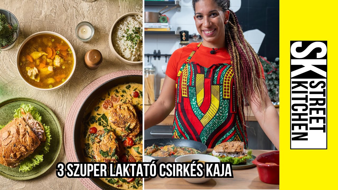 3 laktató CSIRKÉS kaja, és semmi nem ment kárba! 💯