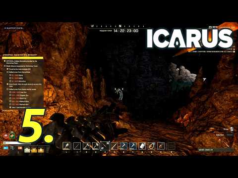 Spelunking (3/8) - Let's Play Icarus - Blind Hard/Hardcore - Part 5