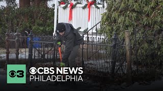 Winter storm leaves slick roads, sidewalks around the Philadelphia region. Get a look at conditions