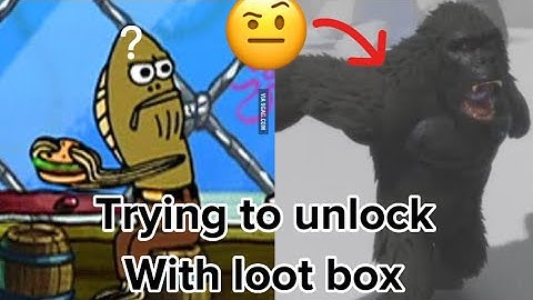 Project Kaiju - getting loot boxes to unlock mg21 or kong