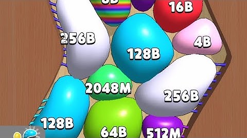 Blob Merge 3D: Max Level - Unlock 256B / 2048 Blob Android Gameplay