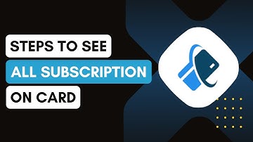 How To See All Subscriptions On Card !