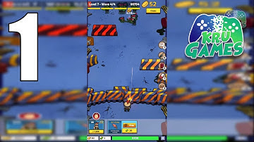 Zombie Idle Defense Gameplay Walkthrough #1 (Android, IOS)