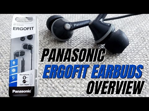 Panasonic ErgoFit Earbuds Overview - Wired Earbuds (RP-TCM125)