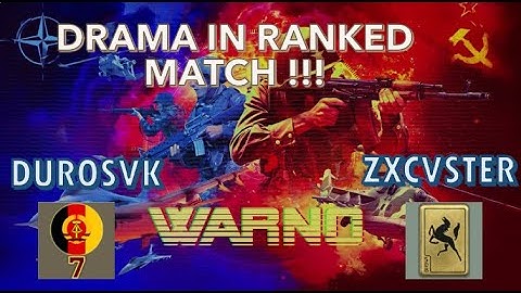 DRAMA ALERT! He FLIPPED OUT When I RUINED His Winning Streak! | WARNO Ranked
