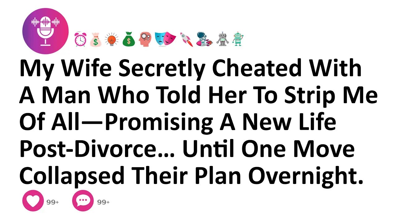 My Wife Secretly Cheated With A Man Who Told Her To Strip Me Of All—Promising A New Life...