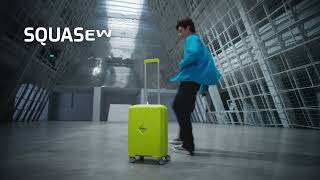 Vali American Tourister Squasem Phiên Bản Màu Giới Hạn - Đi Đến Đâu Vui Đến Đó