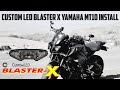 Yamaha MT10 Custom LED Blaster X tail light install