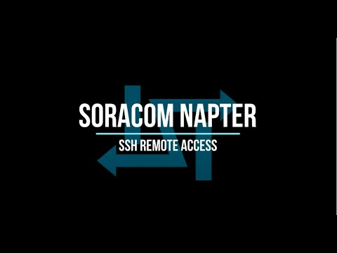 IoT Device Remote Access with SORACOM Napter for Cellular IoT Projects